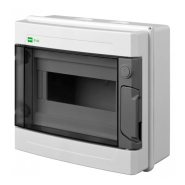 Настінний щиток SEZ LUX-PLUS RN1/9 (N+PE) мод. IP65