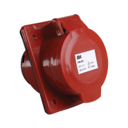 Розетка скрытая IEK 425, 3Р+Е+N, 32А, 380В, IP44, PSR42-032-5