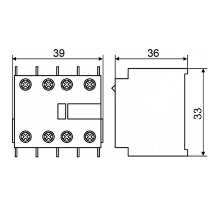 Контакт дополнительный АСКО-УКРЕМ для ПМ-0 ДК(ПМ0)-31 (LA1-KN31), A0040050059