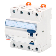 УЗО GEWISS GWD4102, RCCB, 4P, 25A