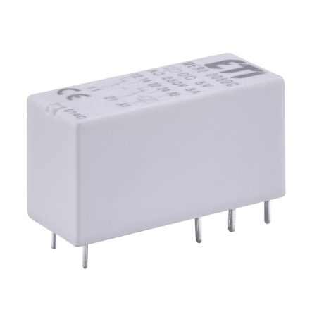 Реле електромеханічне мініатюрне ETIMAT MER2-005 DC 2p 5V, 2473030 - 1