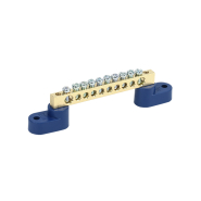 Шина нульова (нейтраль) на двох кутових ізоляторах ШНИ-6х9-10-У2-С IЕК