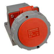 Розетка стаціонарна АСКО-УКРЕМ UCombi 4P, 32А, IP 67, A0080010149