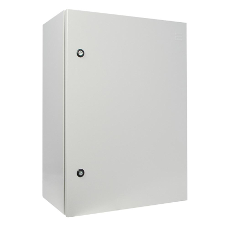 Щит металевий з монтажною панеллю АСКО-Укрем, 70*50*30, IP65, серія UBox, A0260020056 - 1