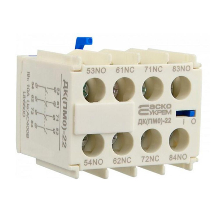 Контакт дополнительный АСКО-УКРЕМ для ПМ-0 ДК(ПМ0)-22 (LA1-KN22), A0040050056 - 1