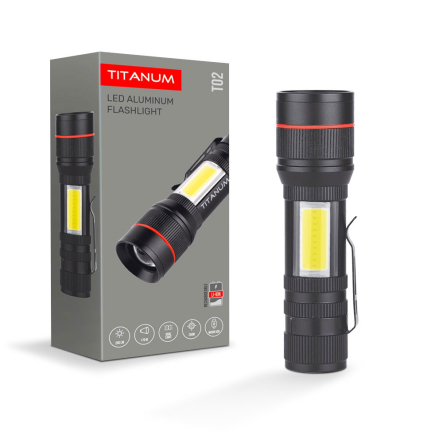 Ліхтар портативний TITANUM TLF-T02 200Lm, 6500K - 1