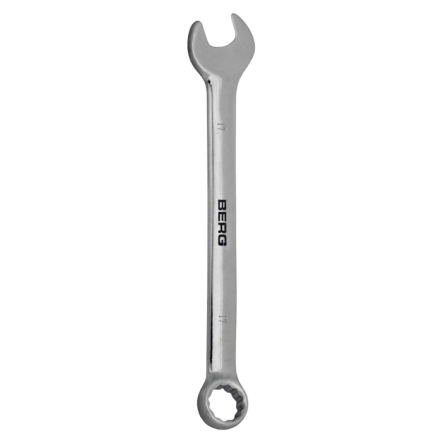 Ключ рожково-накидной Cr-V, 17 мм, 48-311 - 1