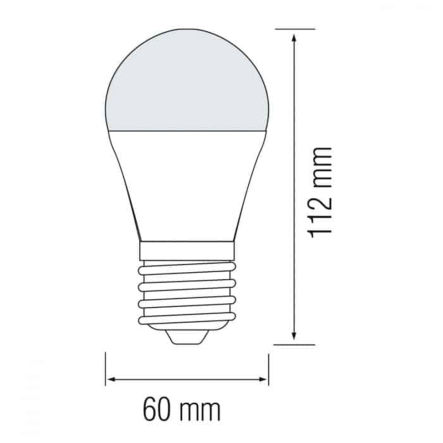 Лампа LED с датчиком движения Horoz Electric FORCE-10 А60 10W 4200K E27 170-240V