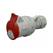 Розетка переносная SEZ ISN 1653,  IP 44, 16A, 400V, 5n