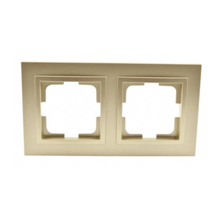 Рамка 2-я, Mono Electric, DESPINA, титан, 102-220000-161 - 1