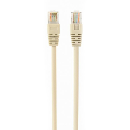 Патч корд Cablexpert PP12-3M, UTP, категория 5Е литой 50u" штекер с фиксатором, 3 м, серый - 1