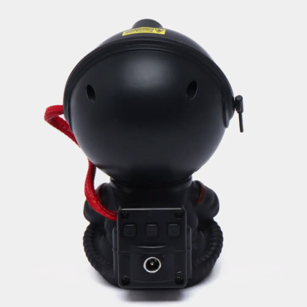 Ночник проектор звёздного неба с USB и пультом ДУ, Космонавт-Мини чёрный / LED ночник