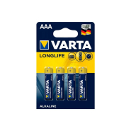 Батарейка VARTA LR03, 1.5 В, AAA, Alkaline, LongLife, ціна за пакування, продаємо поштучно