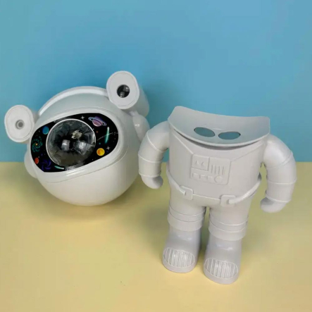 Ночник с пультом и проекцией звёздного неба от USB, с пультом, Космонавт