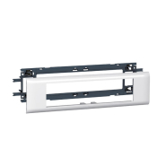 Супорт із рамкою 8 модулів для кришки 65мм Legrand Mosaic, 10958