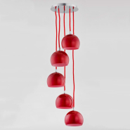 Підвіс ALFA 21015 Waterfall, 5хЕ14х40 Вт, D 28 см, H 90 см