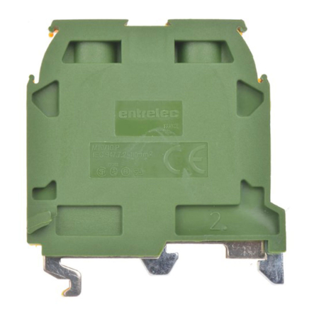 Клеммник винтовой АББ М10/10 желто/зеленый (заземление), 1SNA165115R1000