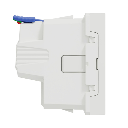 Розетка с заземлением, со шторками, 16А Schneider Electric UNIСA New, белый, NU305718