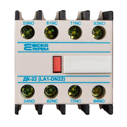 Контакт дополнительный АСКО-УКРЕМ ДК-22 (2NO+2NC), A0040050012