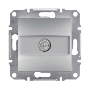 Розетка TV концевая Schneider Electric ASFORA, алюминий, EPH3200161