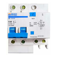 Автоматический выключатель дифференциального тока АСКО-УКРЕМ ДВ-2006, 2р, C 40А/30мА, A0030030004