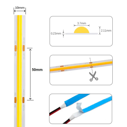 Светодиодная лента AVT-320W СОВ-12 (2700-3500К),1022425
