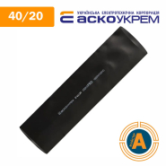 Трубка термоусаджувальна (ТУТ), АСКО-УКРЕМ, d - 40,0/20,0 мм., чорна PRO, A0150040601