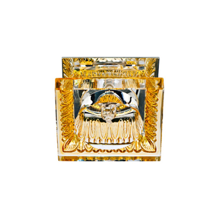 Світильник точковий Feron JD136, G9, 35W, золото/хром - 1