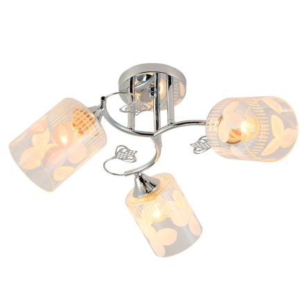 Люстра VALESO V XA1320–3 Chrome на 3 плафона - 1