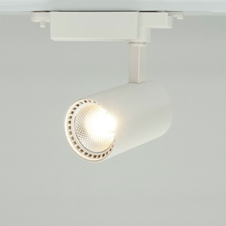 Светильник трековый FERON, AL102 COB, 12W, 960Lm, 2700K, IP40, 80х129х182 мм, белый, 6645