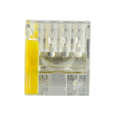 Клеммник соединительный CMK-254Х желтый АСКО-УКРЕМ, A0130010091