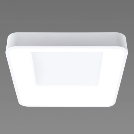 Люстра LED Sirius GLD-23413 WT, 64W, ⌀400, квадрат, белая