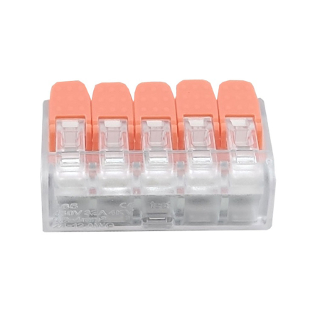 Клема швидкого монтажу СМК221-465WO TNSy5503314 (аналог WAGO)