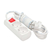 Удлинитель 2 гн+Z+выкл., 3 м Borsan, BR.1562-3