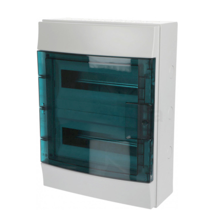 Щит распределительный ABB MISTRAL, 1SLM006501A1204, 24 модуля, IP65, накладной, светло-серый - 1