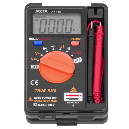 Мультиметр цифровий ACCTA AT-110 - 1