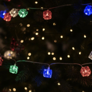 Гирлянда SIRIUS D-1, кубики, 120х2400мм, мультицвет