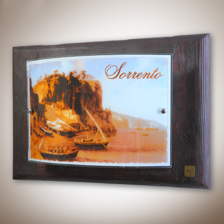 Світильник настінний N&B Light "Шервуд" 5121, 2хE27, 455х120 мм, дерево, венге глянець - 1