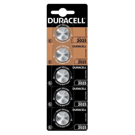 Батарейка Duracell DL2025 3V таблетка, ціна за блістер 5шт., Поштучно не продаємо!! 5008242 - 1
