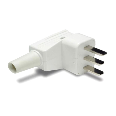 Вилка Famatel 25А, 250V, біла - 1