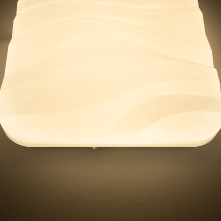 Светильник VIOLUX Smart SKY, 30W, 3000-4500-6000К, 2400Lm, 340 мм, квадрат, белый, 210123