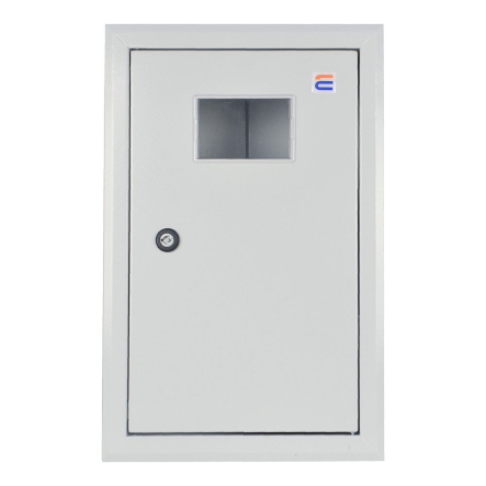 Щит учёта металлический АСКО-Укрем, 505x325x122, IP31, встроенный, серия UBox, A0260030001