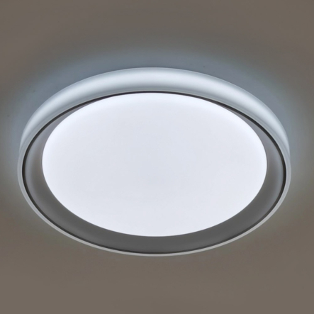 Люстра LED акрилова Sirius GLX-20369-500, 96W, сіра - 1