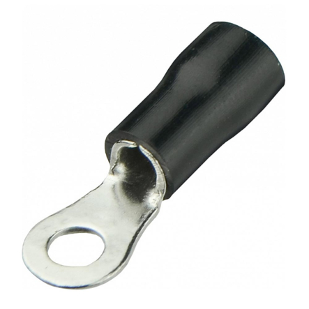 Наконечник кільцевий з ізоляцією, АСКО-УКРЕМ, A0060030010, RV 3,5 - 6 (2,5-4мм2) (упак. 100 шт.) - 1