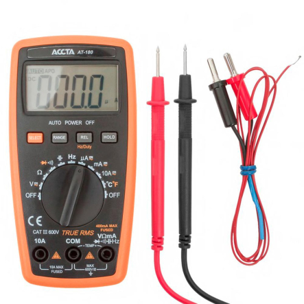 Мультиметр цифровий ACCTA AT-180 - 1