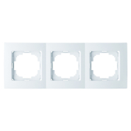 Рамка Nilson Touran тройная универсальная белая, 24110093