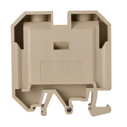 Клемники винтовые JXB-35х35 жёлтый, АСКО-УКРЕМ, A0130010021 - 1