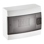 Щит 8 модулів HOROZ 600-000-800, накладний, білий