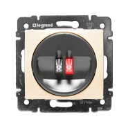 Розетка акустична одинарна, LEGRAND Valena, 774123, слонова кістка