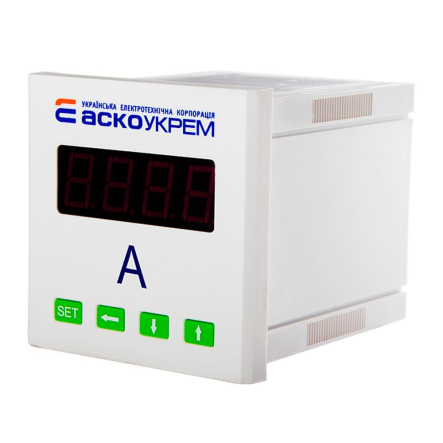 Амперметр цифровой АСКО-УКРЕМ 5А АС 80х80, ЦА-8, A0190010124